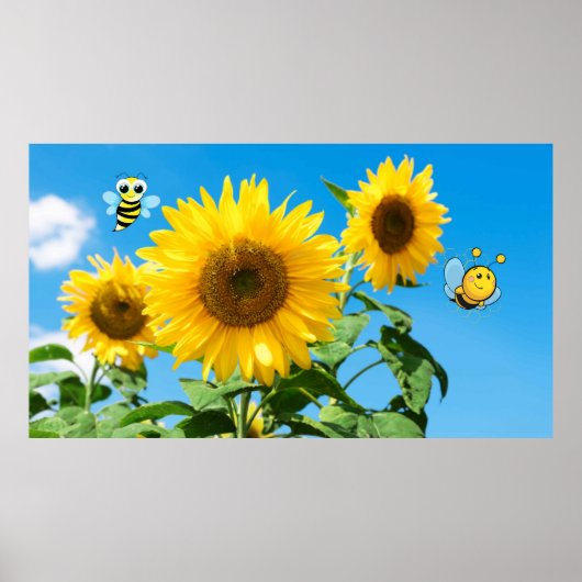 Poster Être Heureux. (Devant)