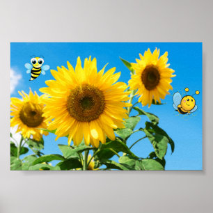 Poster Être Heureux.