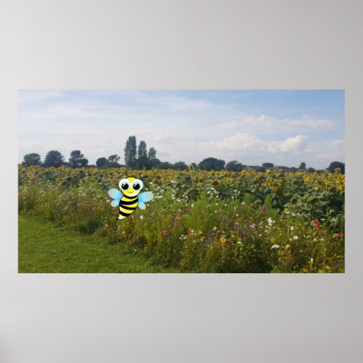 Poster Être Heureux. (Devant)