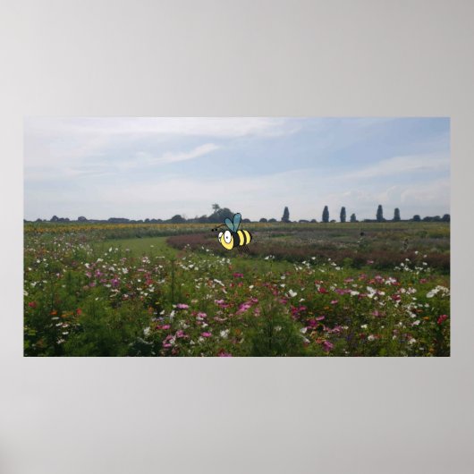 Poster Être Heureux. (Devant)