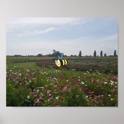 Poster Être Heureux. (Devant)