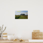 Poster Être Heureux. (Cuisine)