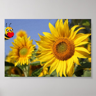 Poster Être Heureux.