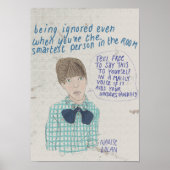Poster Être ignoré (Devant)
