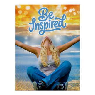 Poster Être inspiré