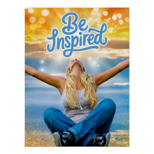 Poster Être inspiré (Devant)