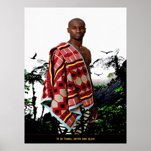 Poster Être jeune, doué et noir (Devant)