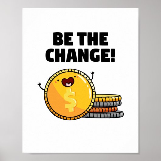 Poster Être l'affiche Change Money Pun (Devant)