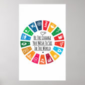 Poster Être le changement (Devant)