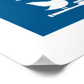 Poster Être le changement Relever le défi Objectifs mondi (Coin)