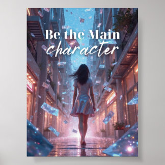 Poster Être le personnage principal - Donner du pouvoir à