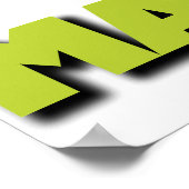 Poster Être Mature Sauver la nature (Coin)