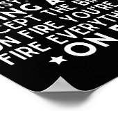 Poster Être Microbiologiste Est Facile C'Est Comme Faire (Coin)