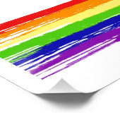 Poster Être non hétéro est une fierté normale (Coin)