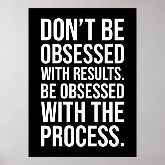 Poster Être Observé Avec Le Processus - Motivationnel (Devant)
