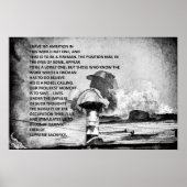 Poster Être pompier (Devant)