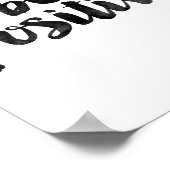 Poster Être positif (Coin)