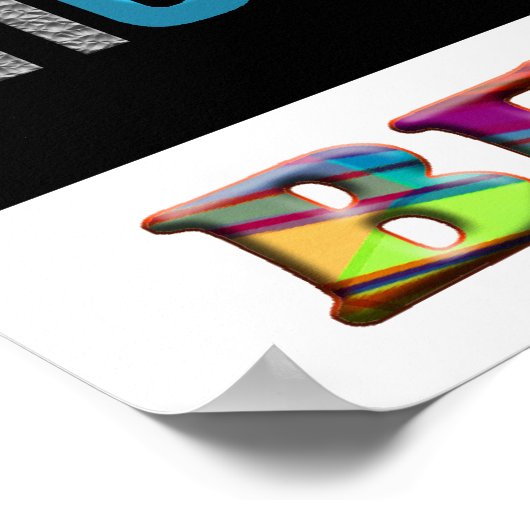 Poster Être positif (Coin)