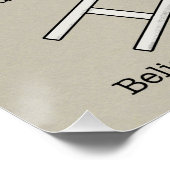 Poster Être préparé (Coin)