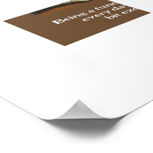 Poster Être un adulte fonctionnel tous les jours semble u (Coin)