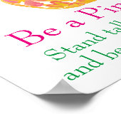 Poster Être un ananas (Coin)