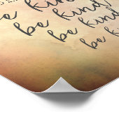 Poster être un bon devis positif texte couleurs chaudes d (Coin)