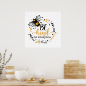 Poster être un bon mot d'art (Cuisine)