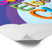 Poster ÊTRE UN COUPE DE PLUIE DANS LA classe CLOUD D'UN A (Coin)