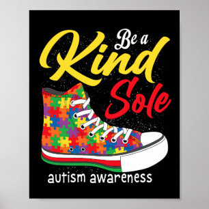 Poster Être un genre Sensibilisation sur l'autisme Month