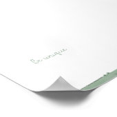 Poster Être un guillemet unique alligator imprimé mur pép (Coin)