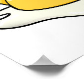 Poster Être un jeu d'oeufs drôle de violoncelle (Coin)