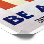 POSTER ÊTRE UN MARIN AMÉRICAIN (Coin)