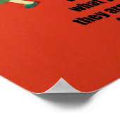 Poster Être un modèle pour les enfants (Coin)