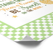 Poster Être un mot d'ananas (Coin)