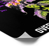 Poster Être un peu de sensibilisation à la surdose de tou (Coin)