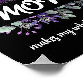 POSTER ÊTRE UNE MÈRE REND MA VIE COMPLÈTE (Coin)