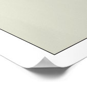 Poster Être unique (vert) (Coin)