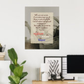 POSTER ÊTRE VIGILANT PATRICK HENRY CITER AVEC PILOTE (Bureau à domicile)