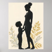 Poster Étreinte sans fin – Mère et Enfant (Devant)