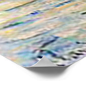 Poster Etretat, coucher du soleil, 1883 (Coin)