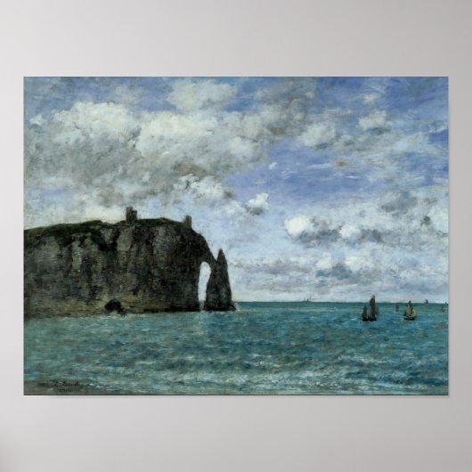 Poster Etretat, Porte d'Aval (Devant)