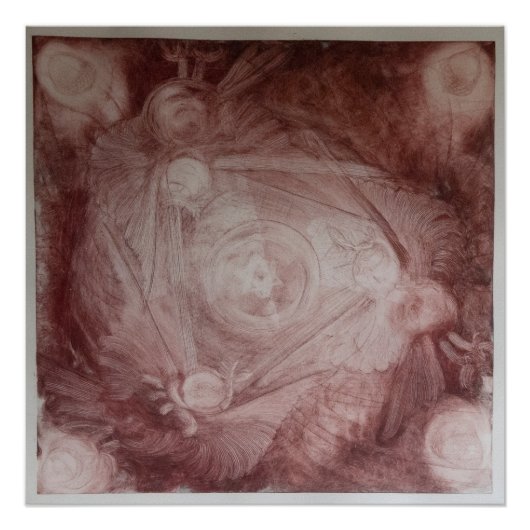 Poster Ets Peace symbole Perfect Poster (Voorkant)