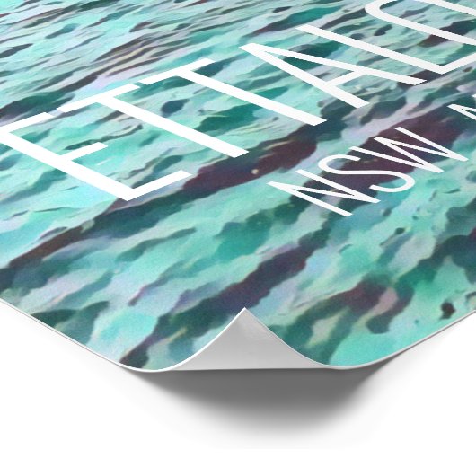 Poster Ettalong Central Coast NSW Australie (Coin)