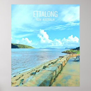 Poster Ettalong Central Coast NSW Australie