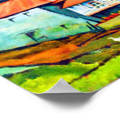 Poster Étude A par Amadeo de Souza-Cardoso (Coin)