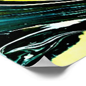Poster Étude Abstraite des couleurs 16, (Coin)