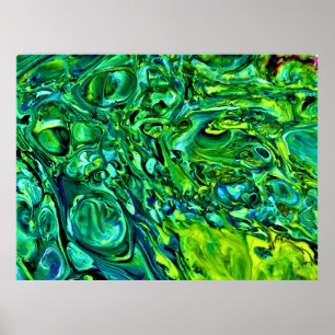 Poster Étude Abstraite des couleurs 169,