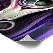 Poster Étude Abstraite des couleurs 189, (Coin)