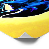 Poster Étude Abstraite des couleurs 281, (Coin)