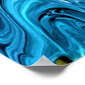 Poster Étude Abstraite des couleurs 345, (Coin)